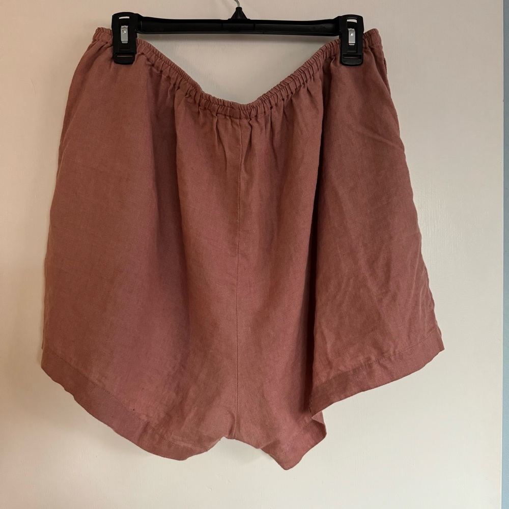 SOLD - THE 04 SET Deiji Studios Smoke Pink XL 100% linen - Picture 14 of 16